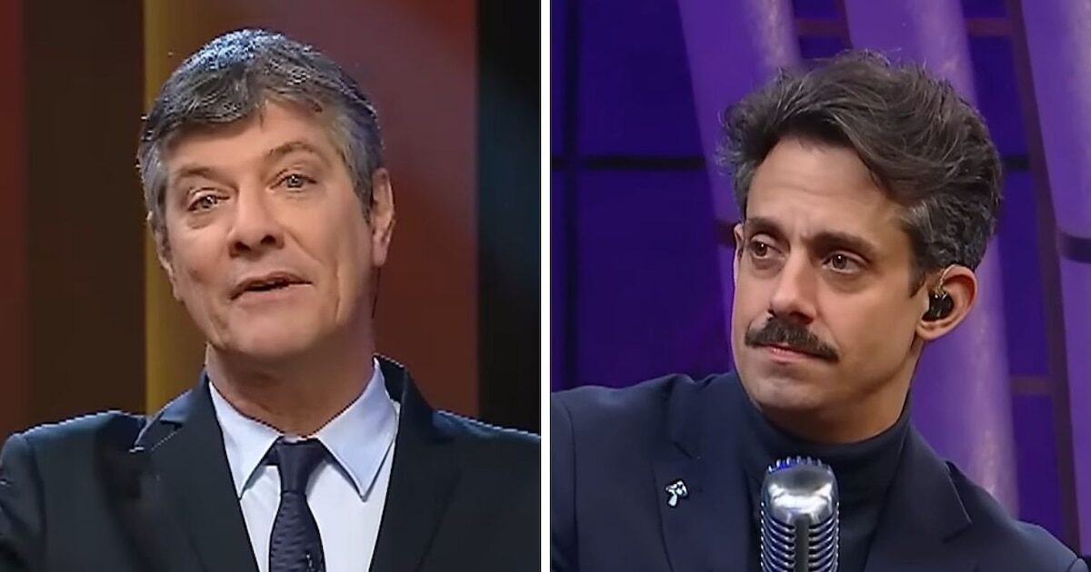 Mario Pergolini y Agustín Rada en el programa Otro Día Perdido