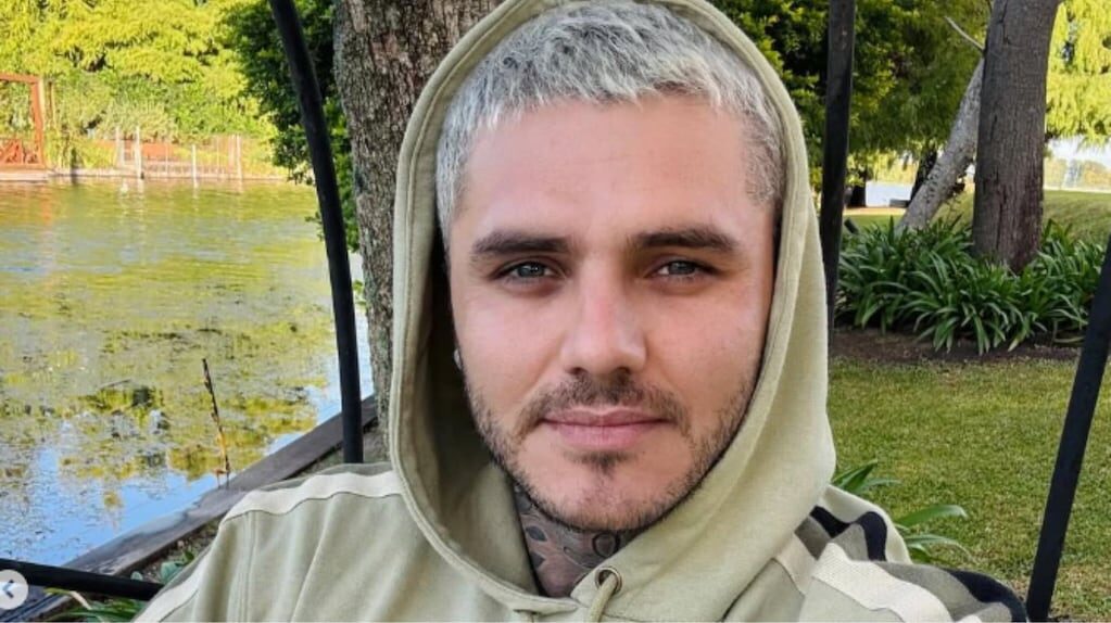 Mauro Icardi en un partido de fútbol