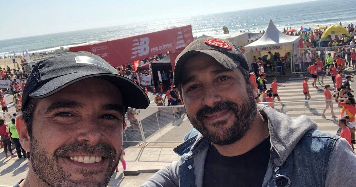 Nicolás Cabré en una función de teatro