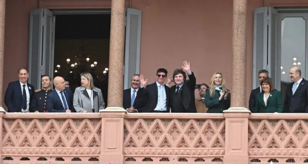 Funcionarios del Gobierno argentino