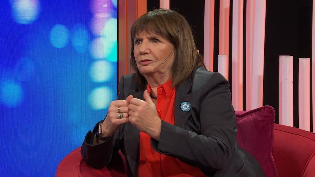Patricia Bullrich en un evento político