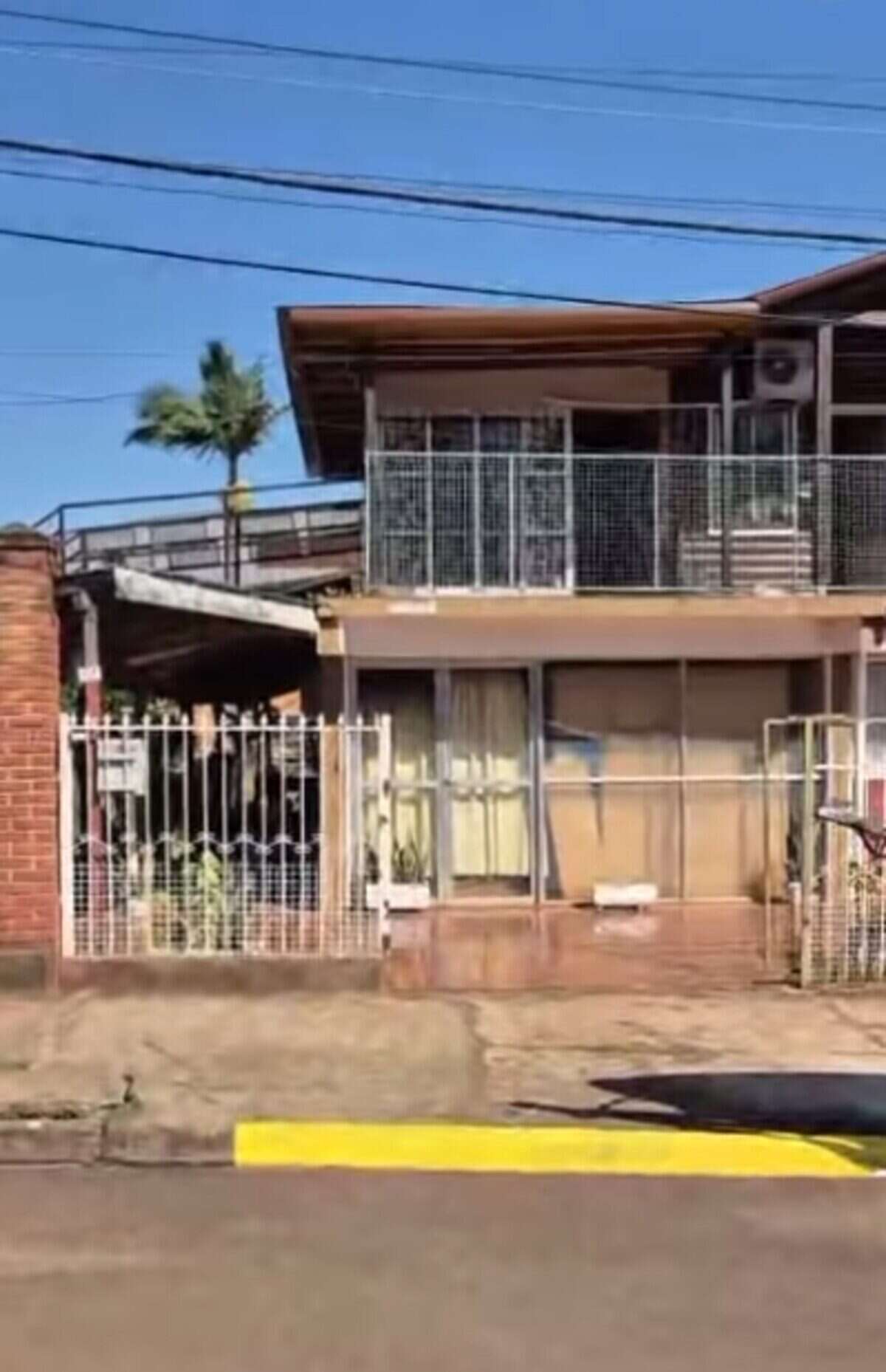 Casa en Puerto Iguazú donde ocurrió el accidente de la mujer en el pozo