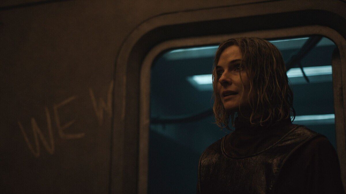 Rebecca Ferguson en una escena de la serie Silo