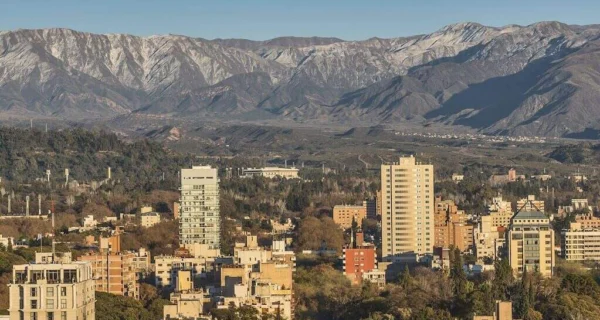 Vista de Potrerillos en Mendoza tras el sismo
