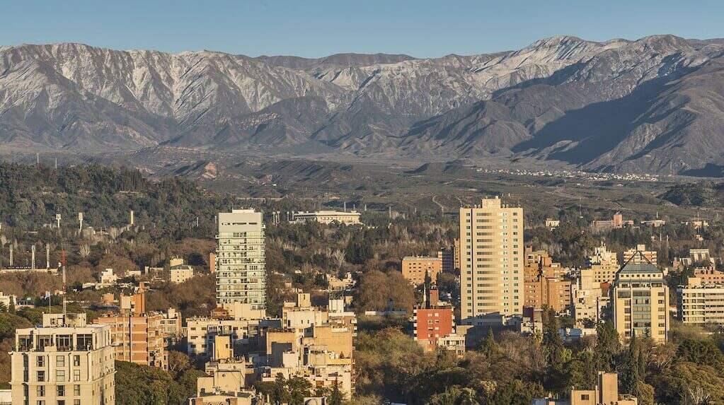 Vista de Potrerillos en Mendoza tras el sismo