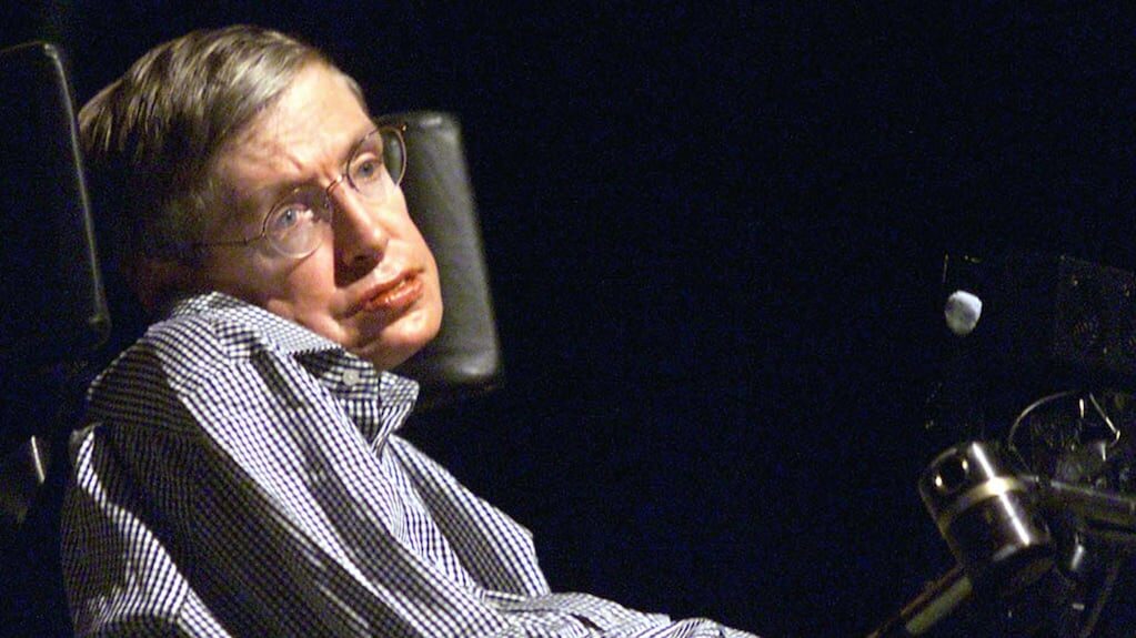 Stephen Hawking en conferencia