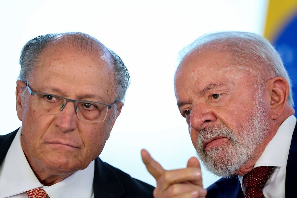Geraldo Alckmin y Lula da Silva en un evento oficial