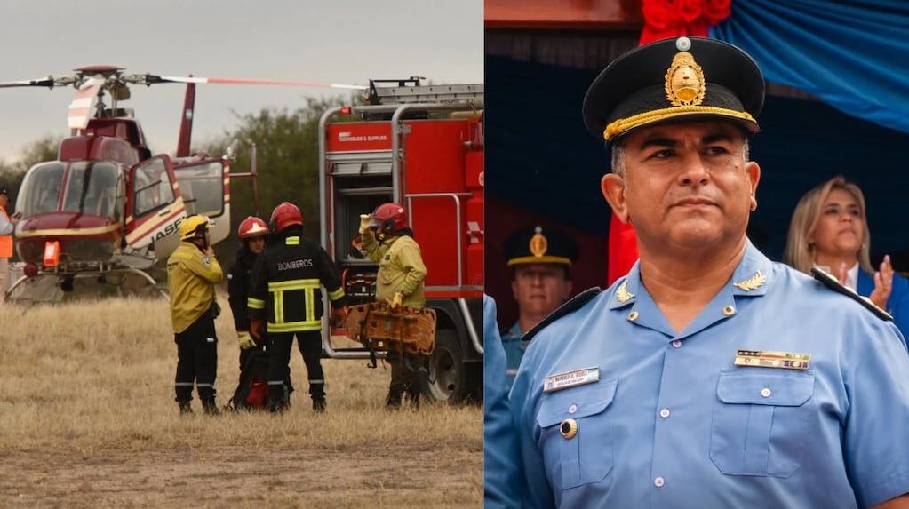 Germán Videla, subjefe de Policía de San Juan, fallecido en accidente aéreo