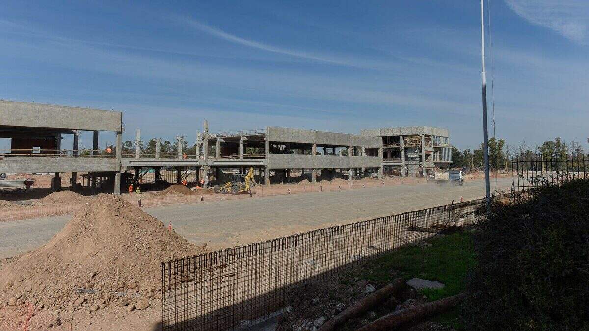 Obras de remodelación en el Autódromo de Buenos Aires