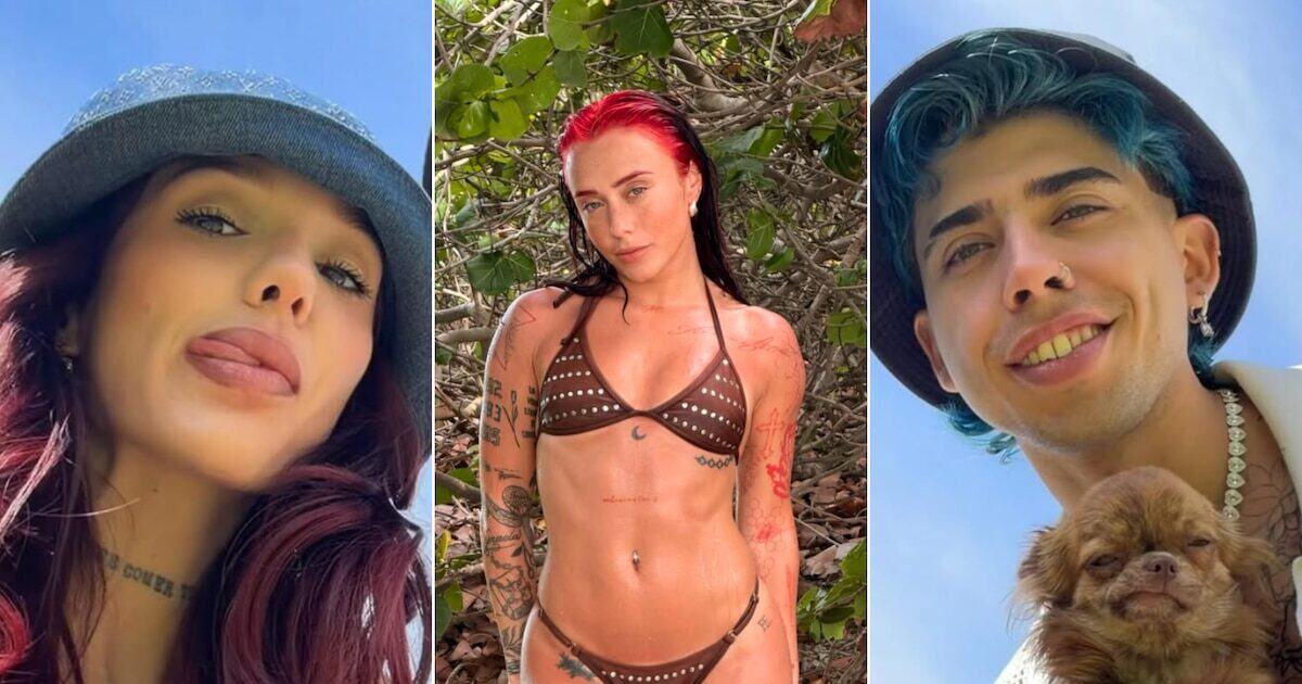 Tuli Acosta en su rutina de entrenamiento