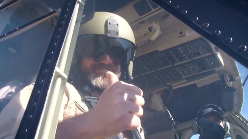 Registro del helicóptero que se estrelló en San Juan