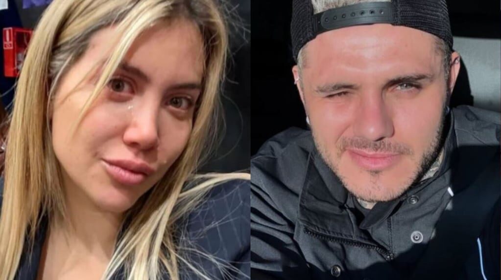 Wanda Nara y Mauro Icardi en conflicto