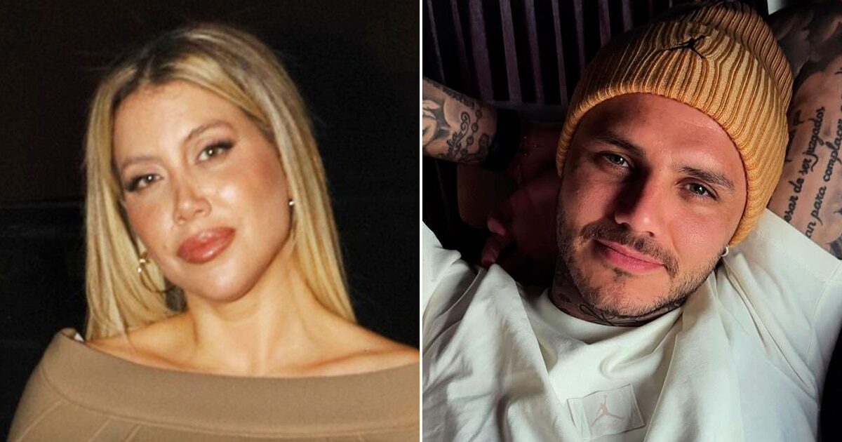 Wanda Nara y Mauro Icardi discutiendo en redes sociales