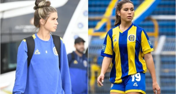 Zoey Kuhn jugando para Rosario Central