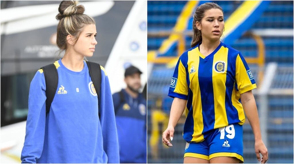 Zoey Kuhn jugando para Rosario Central